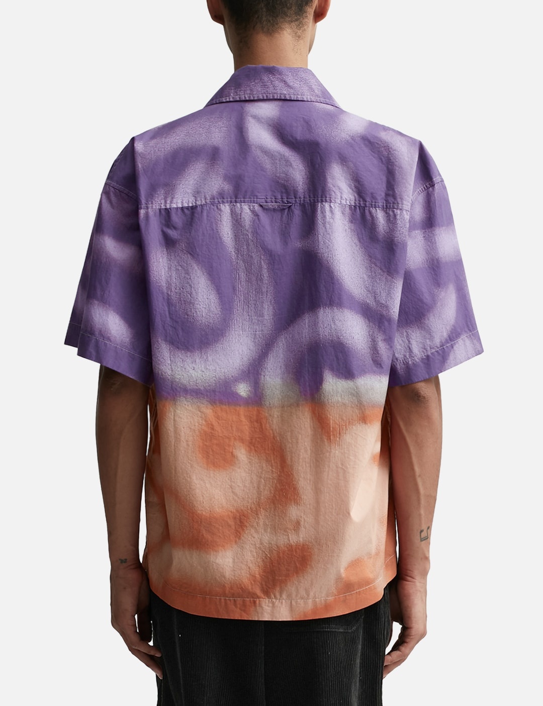 AWAKE NY X MUNDO DIP DYED CAMP SHIRT - 4