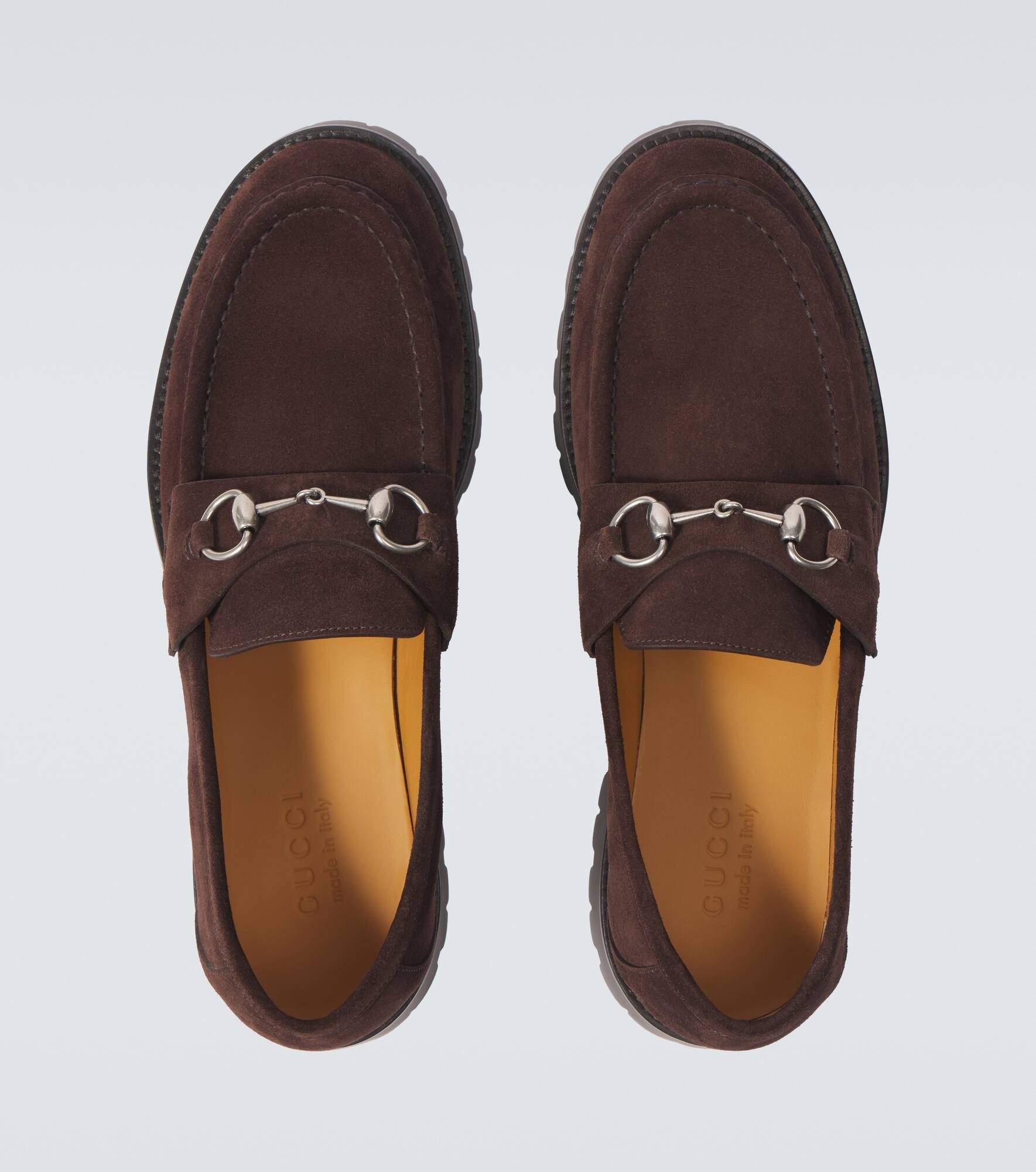 Horsebit suede loafers - 4