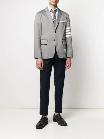 Thom Browne long-sleeve button-fastening shirt outlook