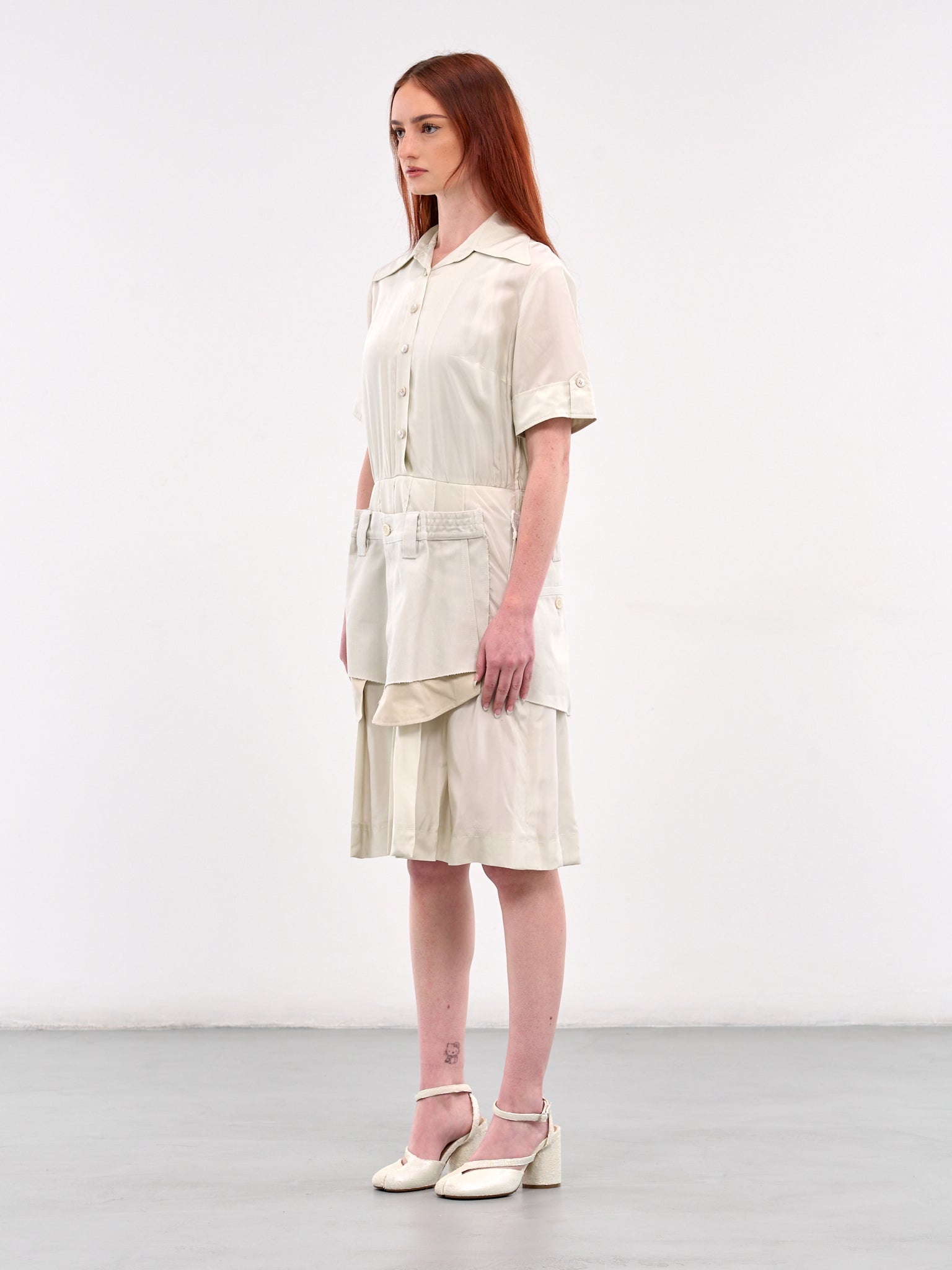 Deconstructed Mini Dress - 2