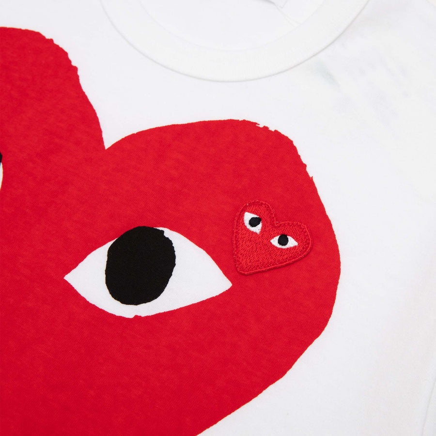 RED BIG HEART S/S T-SHIRT - 2