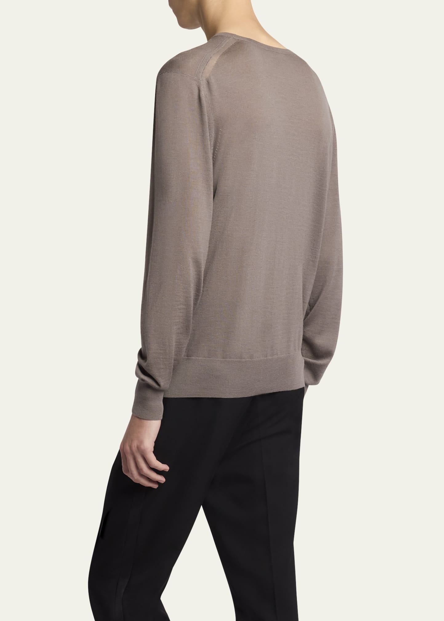 Men's Fine-Gauge Crew Sweater - 3