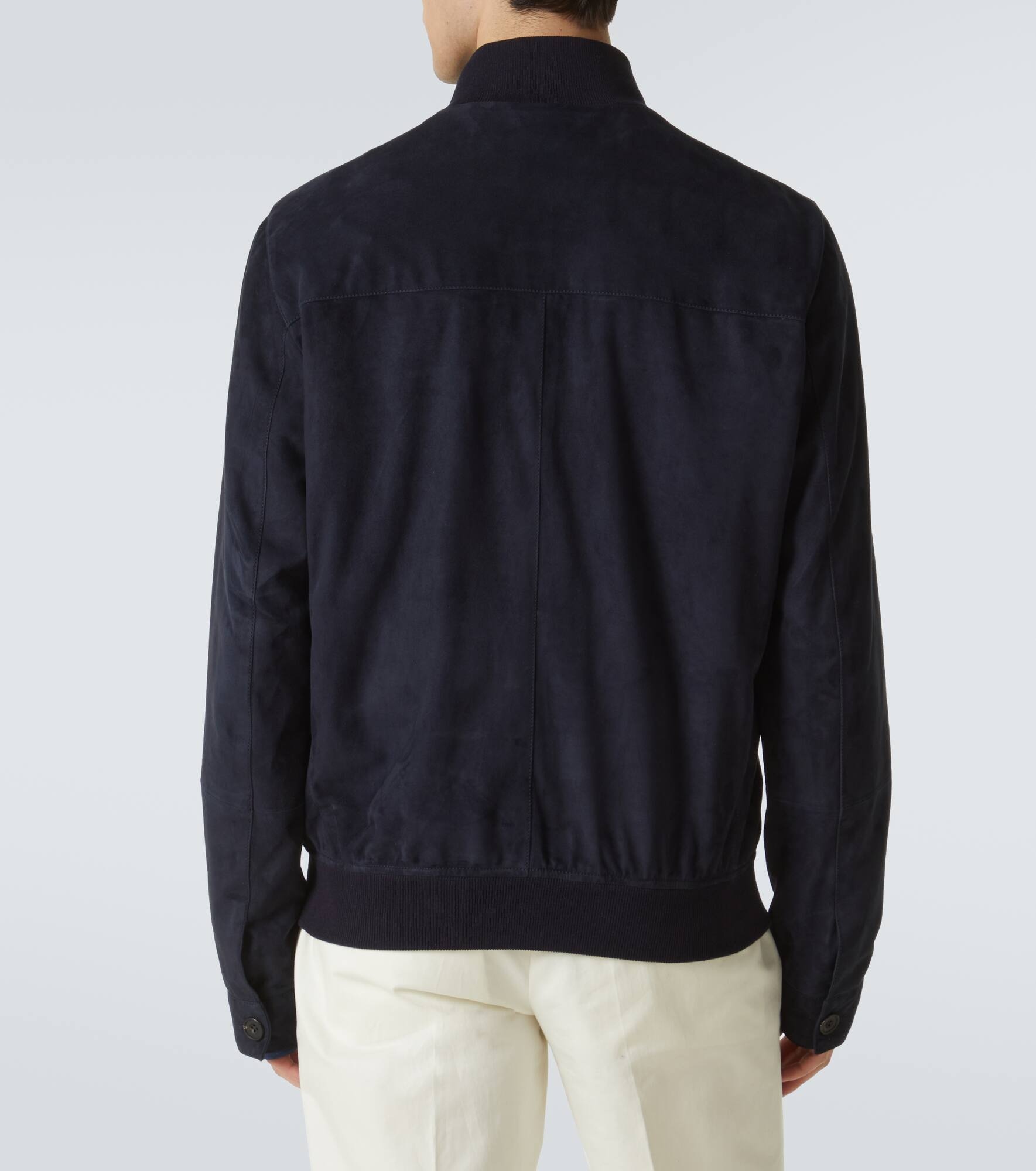 Suede bomber jacket - 4