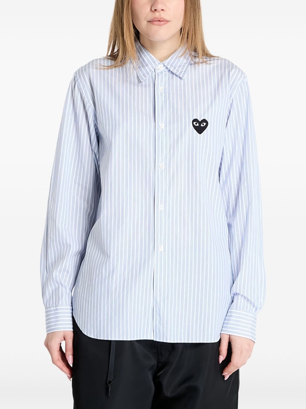 Black Heart Striped shirt - 4