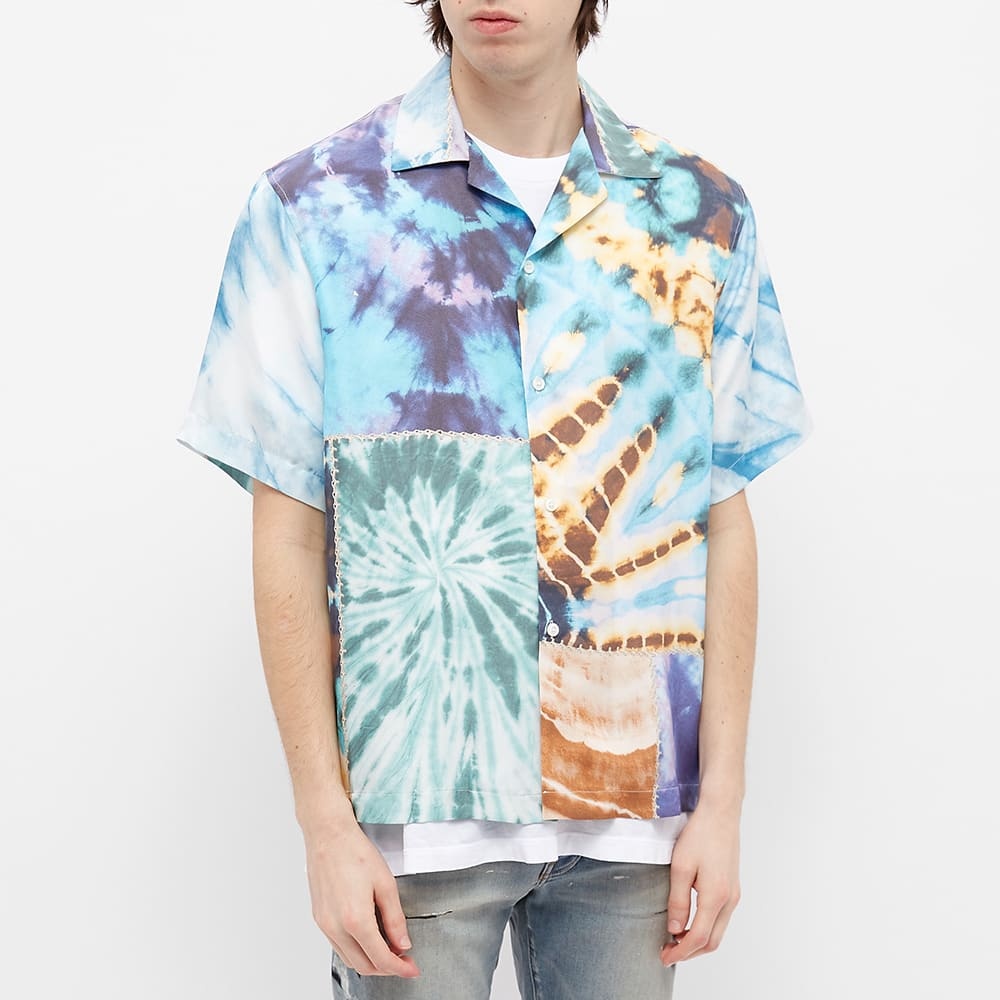 Amiri Patchwork Tie Dye Vacation Shirt - 4