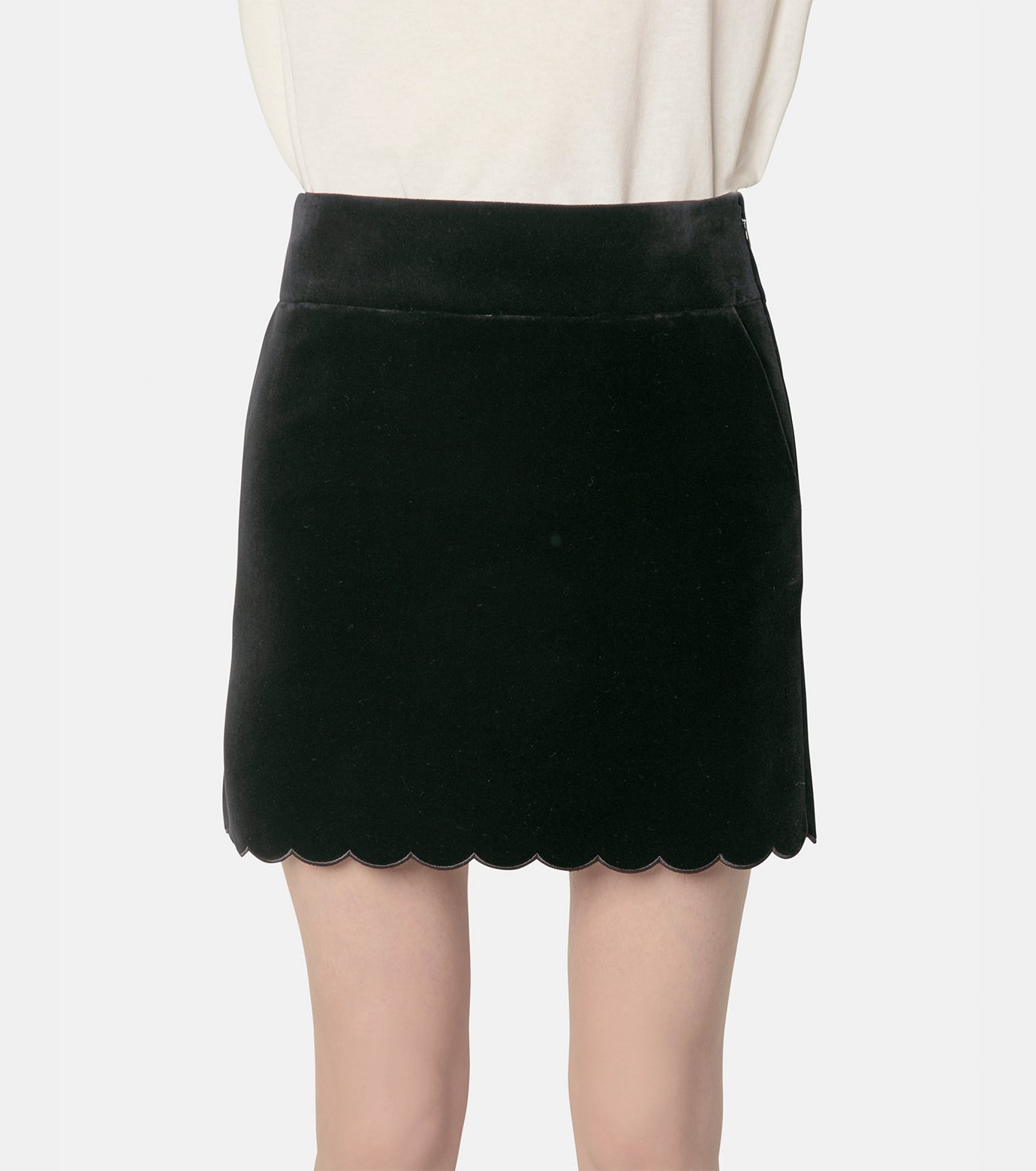 Mini Skirt Velvet - 2