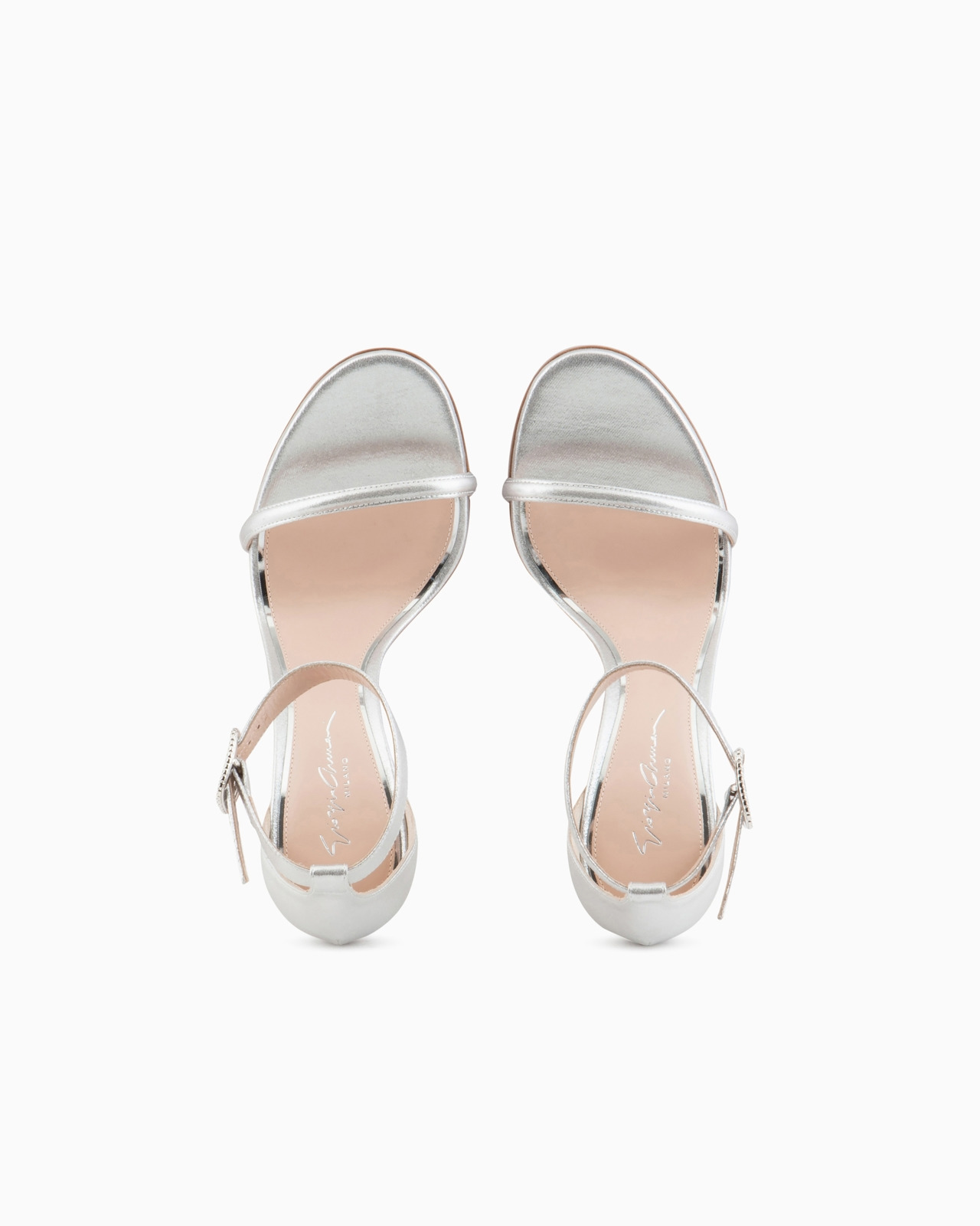 Lurex heeled sandals - 3