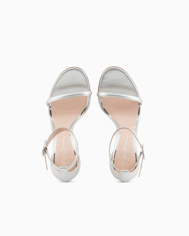 Lurex heeled sandals 3
