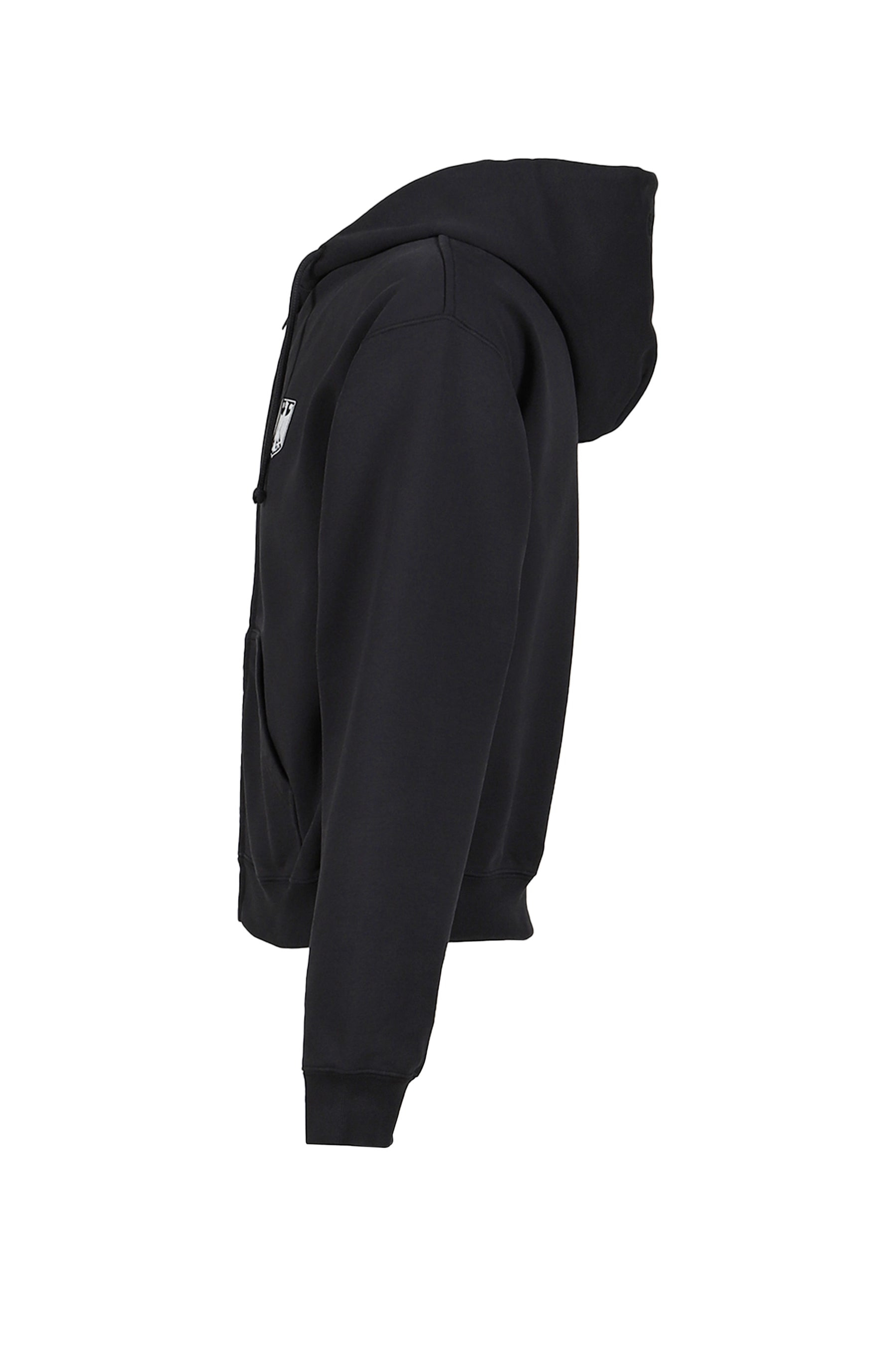 POLIZEI FITTED ZIP-UP HOODIE / BLK - 8