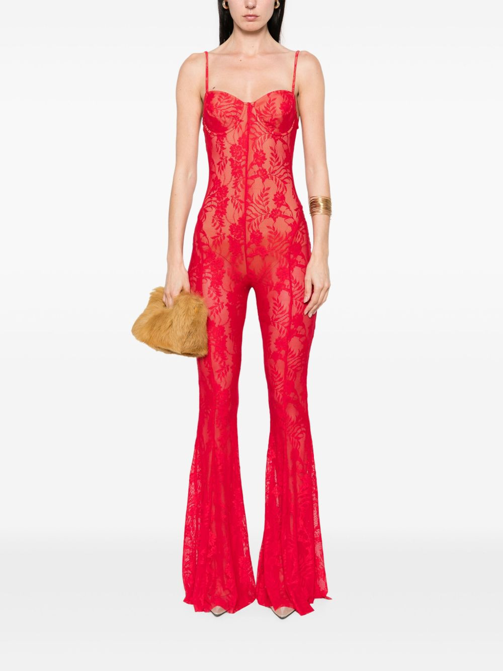 underwire fishtail jumpsuit - 2