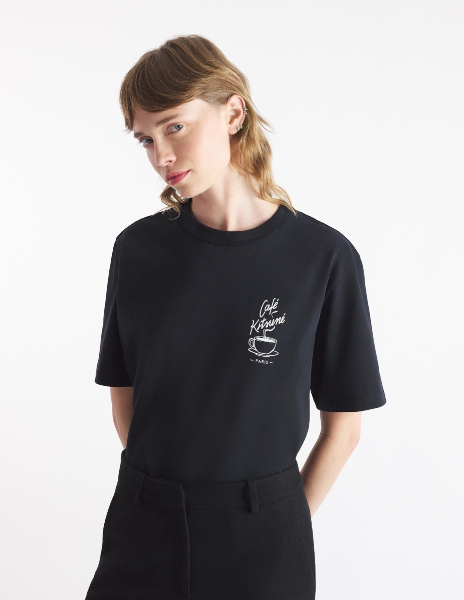 CAFE KITSUNE COFFEE CUP RELAX TEE-SHIRT - 5