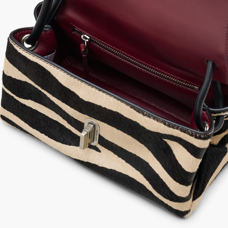 THE ZEBRA HAIRCALF MINI DUAL BAG 5