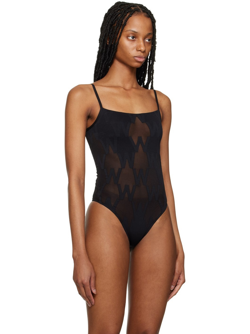 Wolford Black 'W' Bodysuit outlook