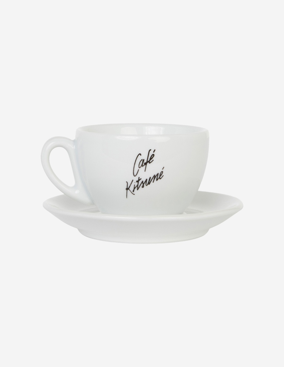 CAFE KITSUNE CUP & SAUCER SIZE L - 2