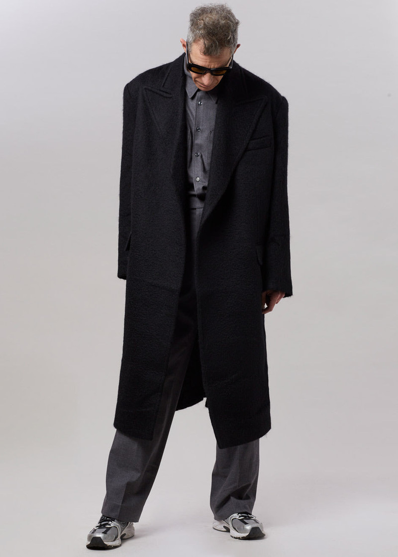 John Oversized Coat - Black 3