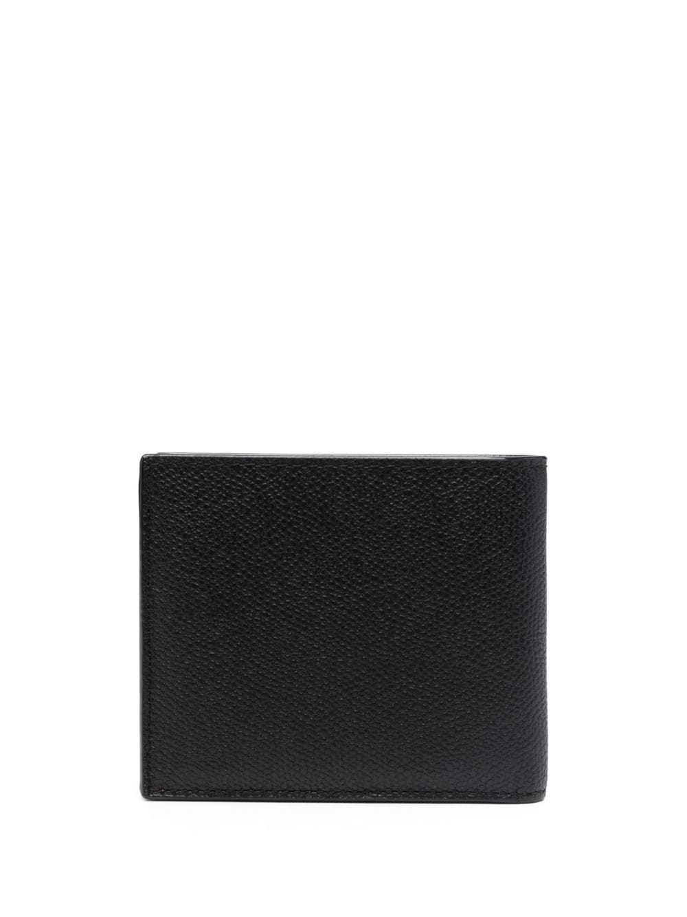 pebbled folding wallet - 2