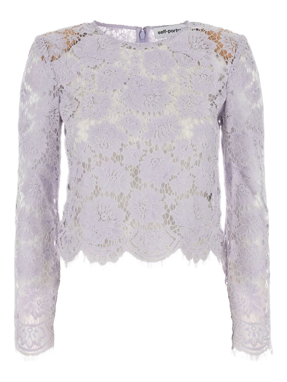 lace blouse - 1