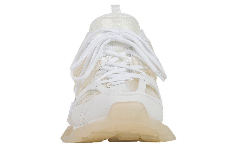 (WMNS) Balenciaga Track Clear Sole Low-Top Sports Shoes White 647741W3BM19000 - 3