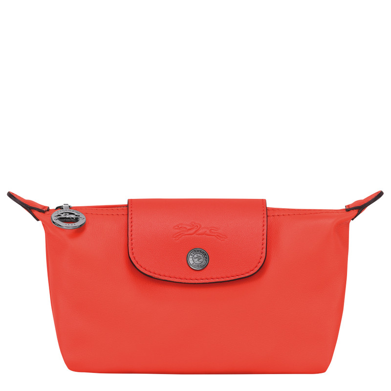Le Pliage Xtra Pouch Orange - Leather 1