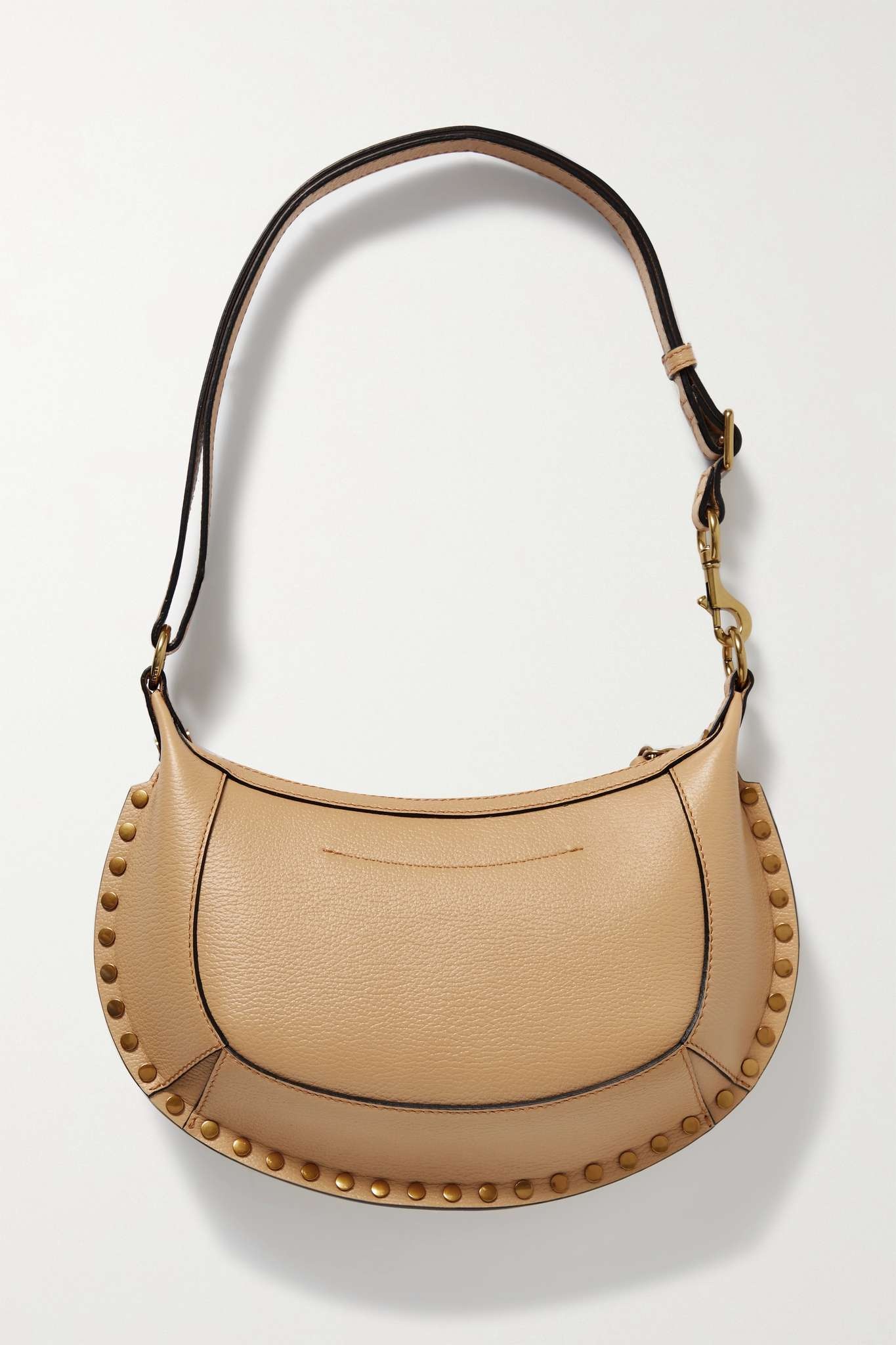 Oskan Moon studded leather shoulder bag - 3