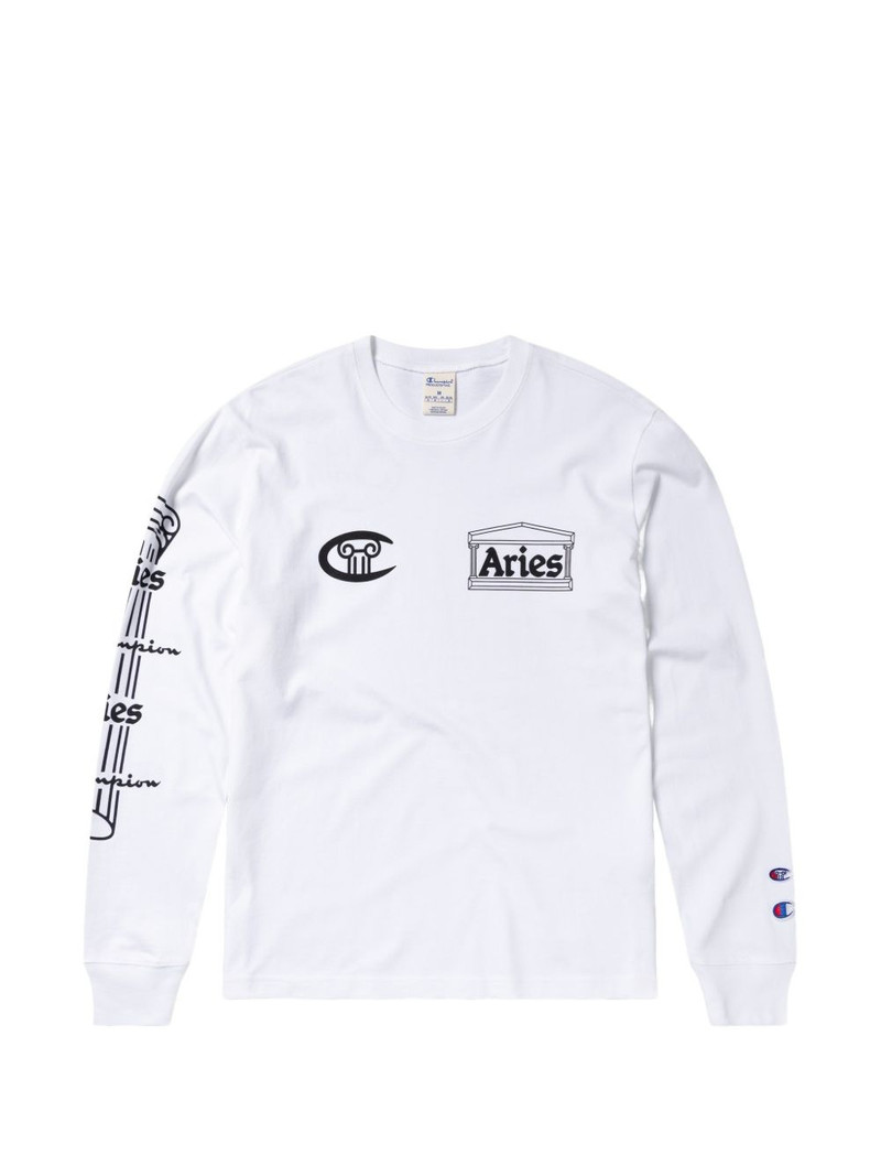 x Aries logo-print sweatshirt 1