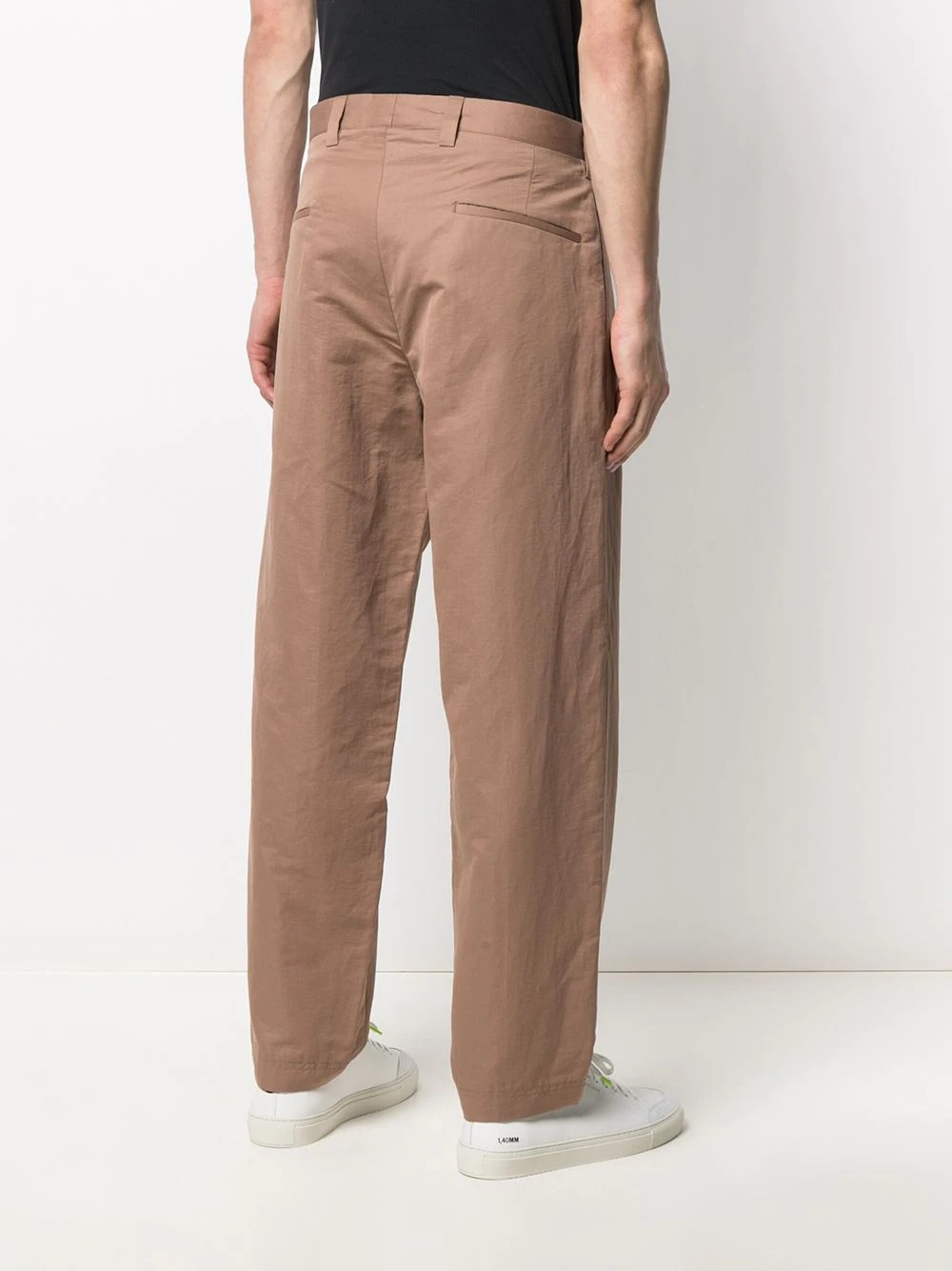 wide-leg tailored trousers - 4