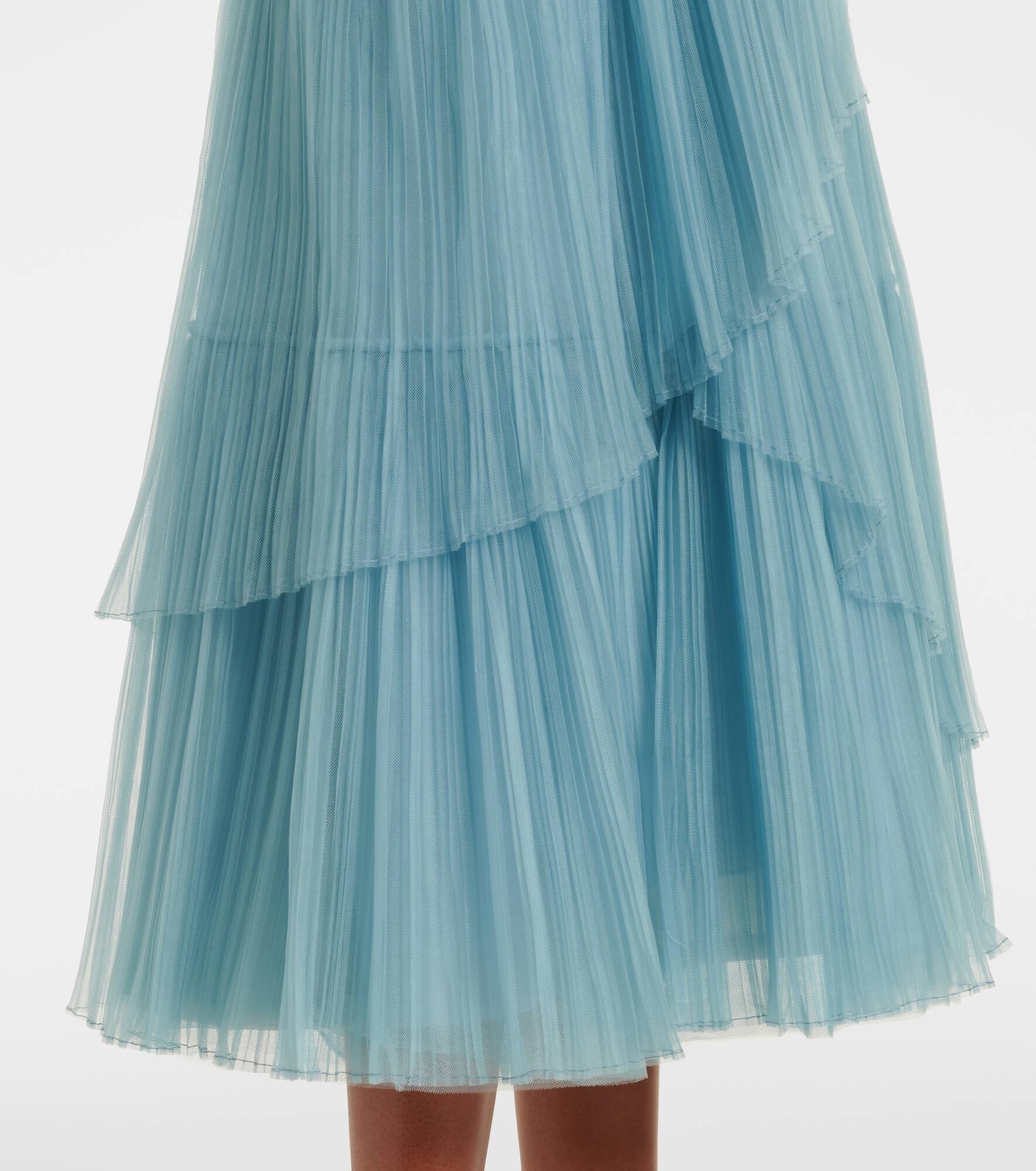 Dorea plissé tulle cocktail dress - 5