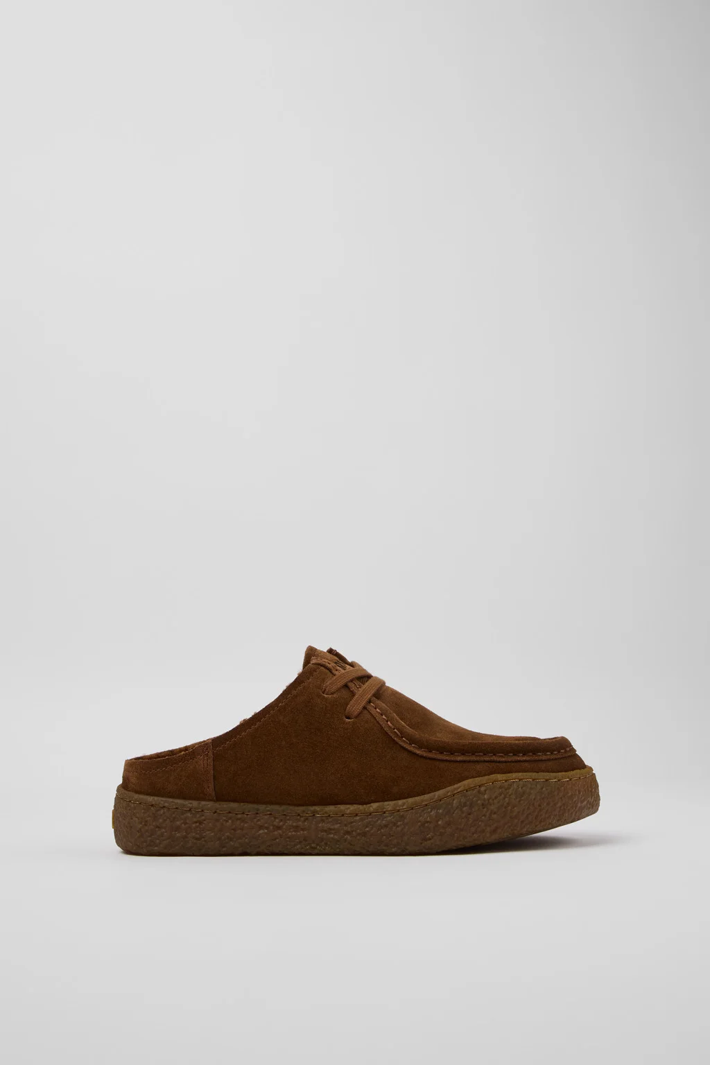 Peu Terreno Brown Suede Shoes for Women. - 1