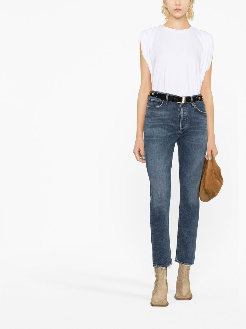 AGOLDE high-waisted slim-fit jeans outlook