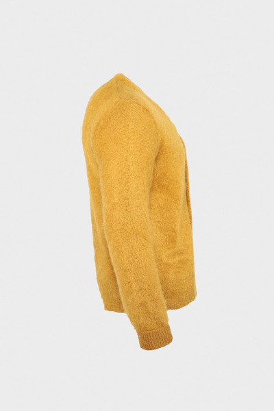 The Real McCoys JM Mohair Cardigan - Mustard outlook