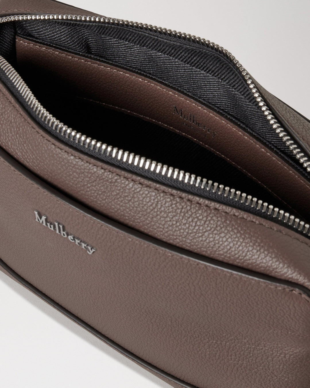Small Farringdon Messenger Taupe Brown Small Pebble Grain - 5
