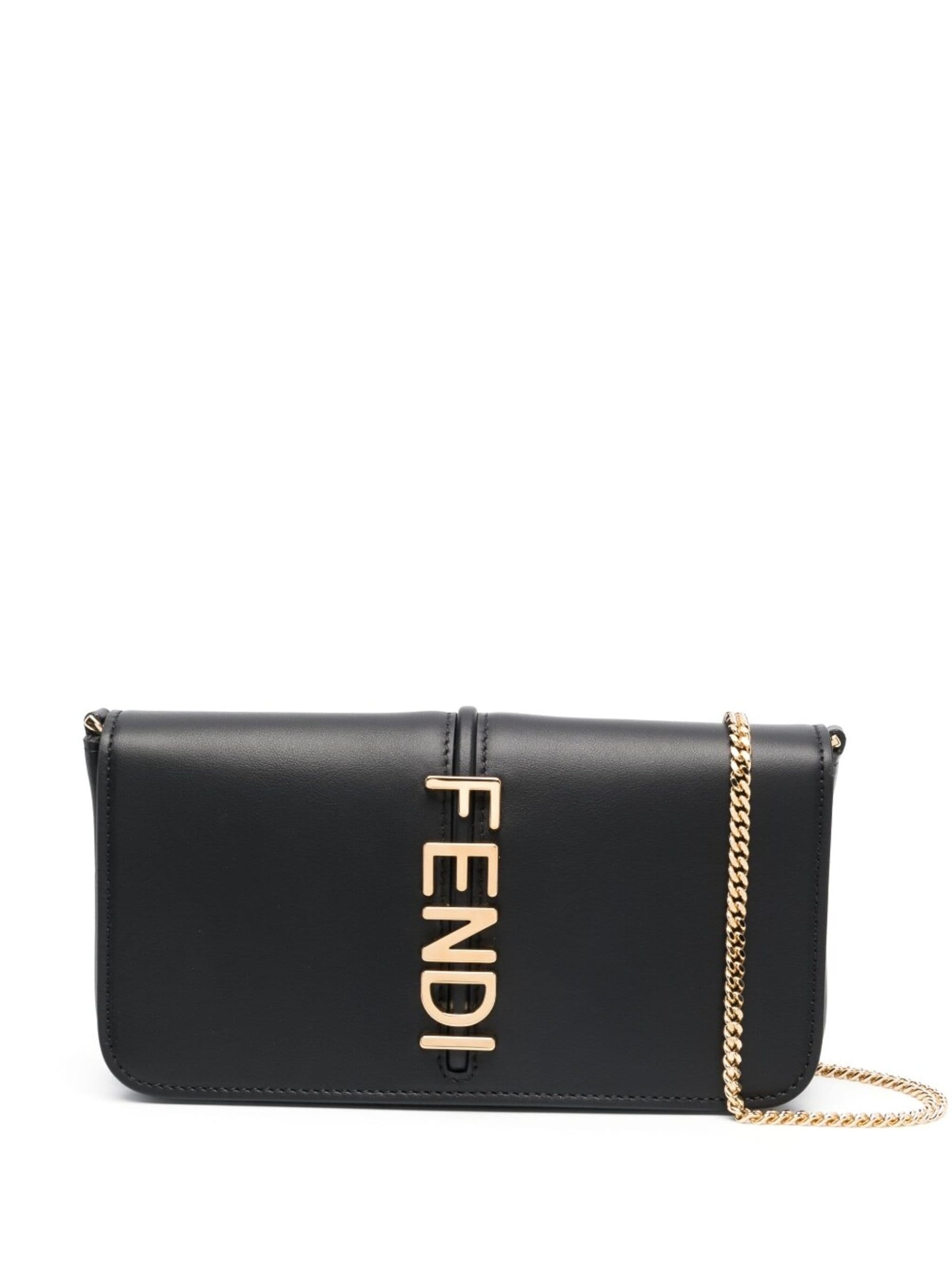 Fendigraphy leather wallet - 1