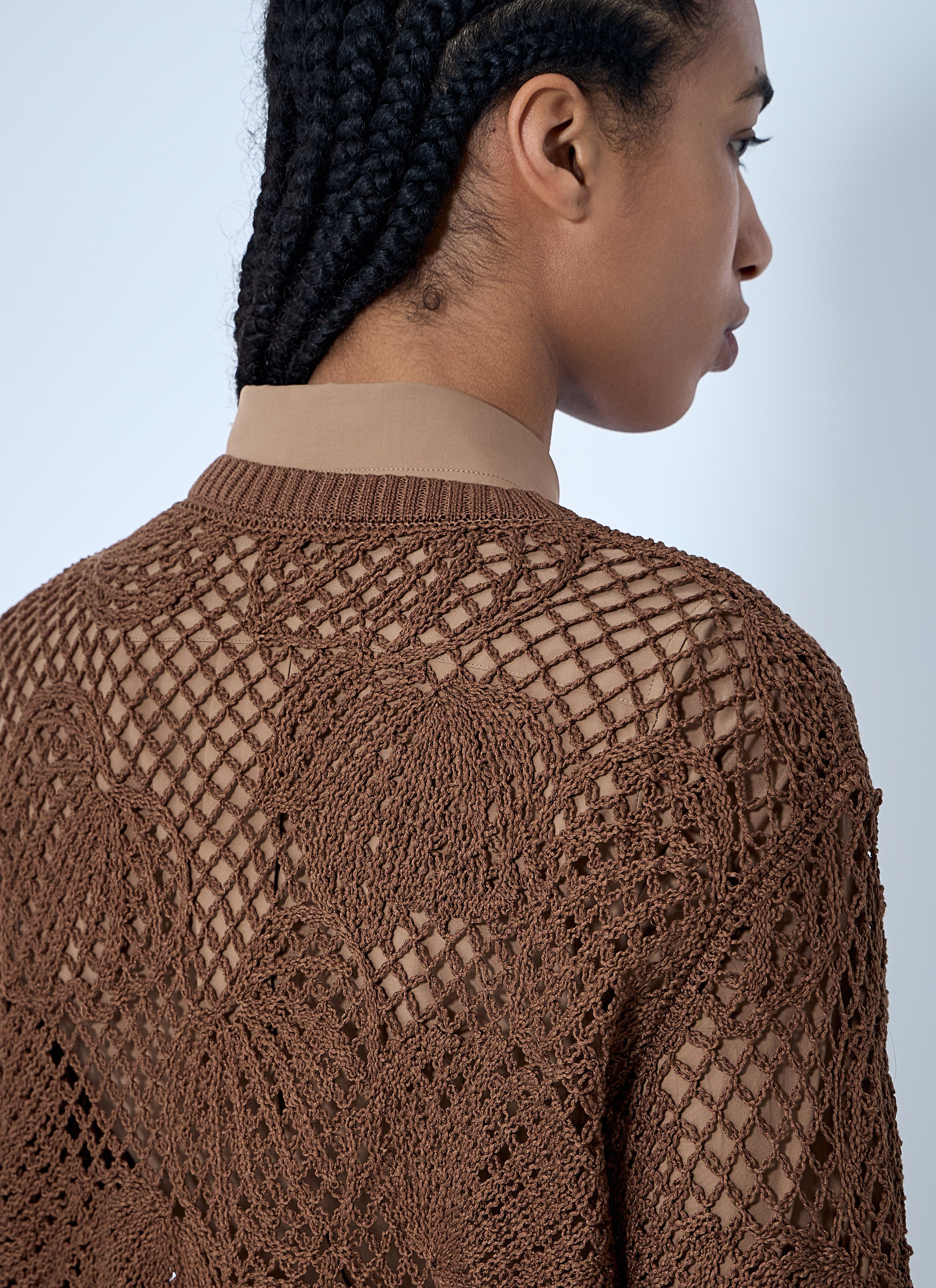 Max Mara Women Crochet Sweater - 6