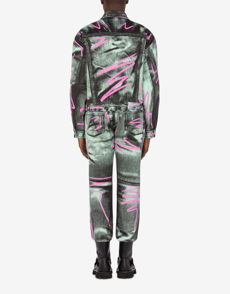 SHADOWS & SQUIGGLES COTTON BULL DENIM JACKET 3