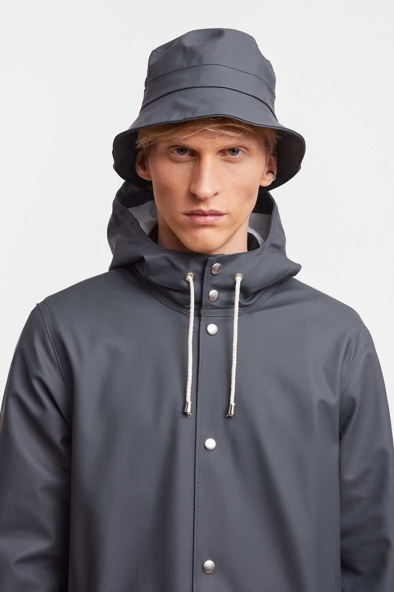Stutterheim Beckholmen Bucket Hat Charcoal outlook