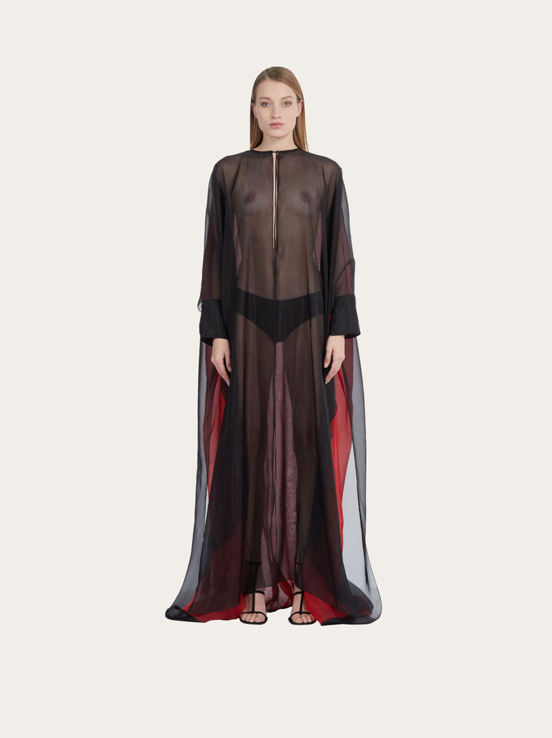 FERRAGAMO Organza tunic dress outlook