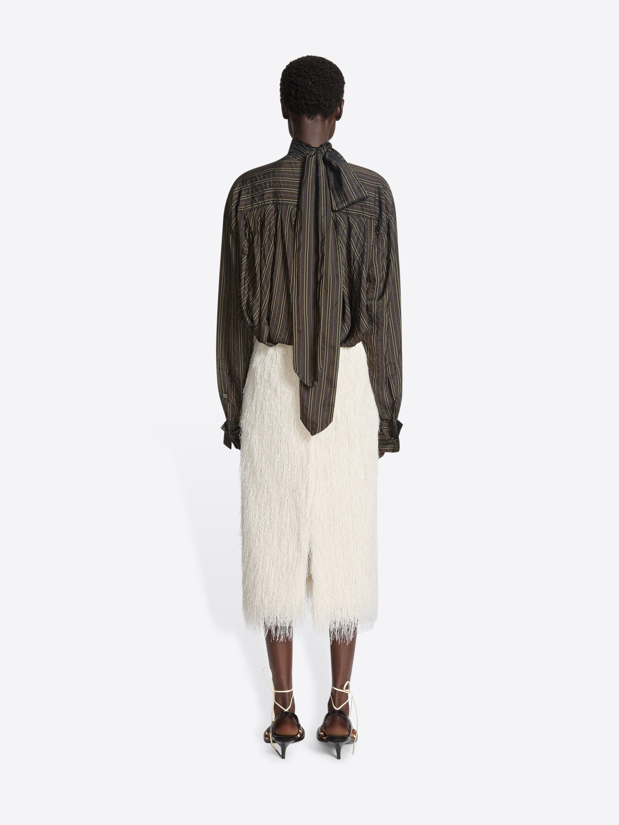 FRINGED SKIRT - 4