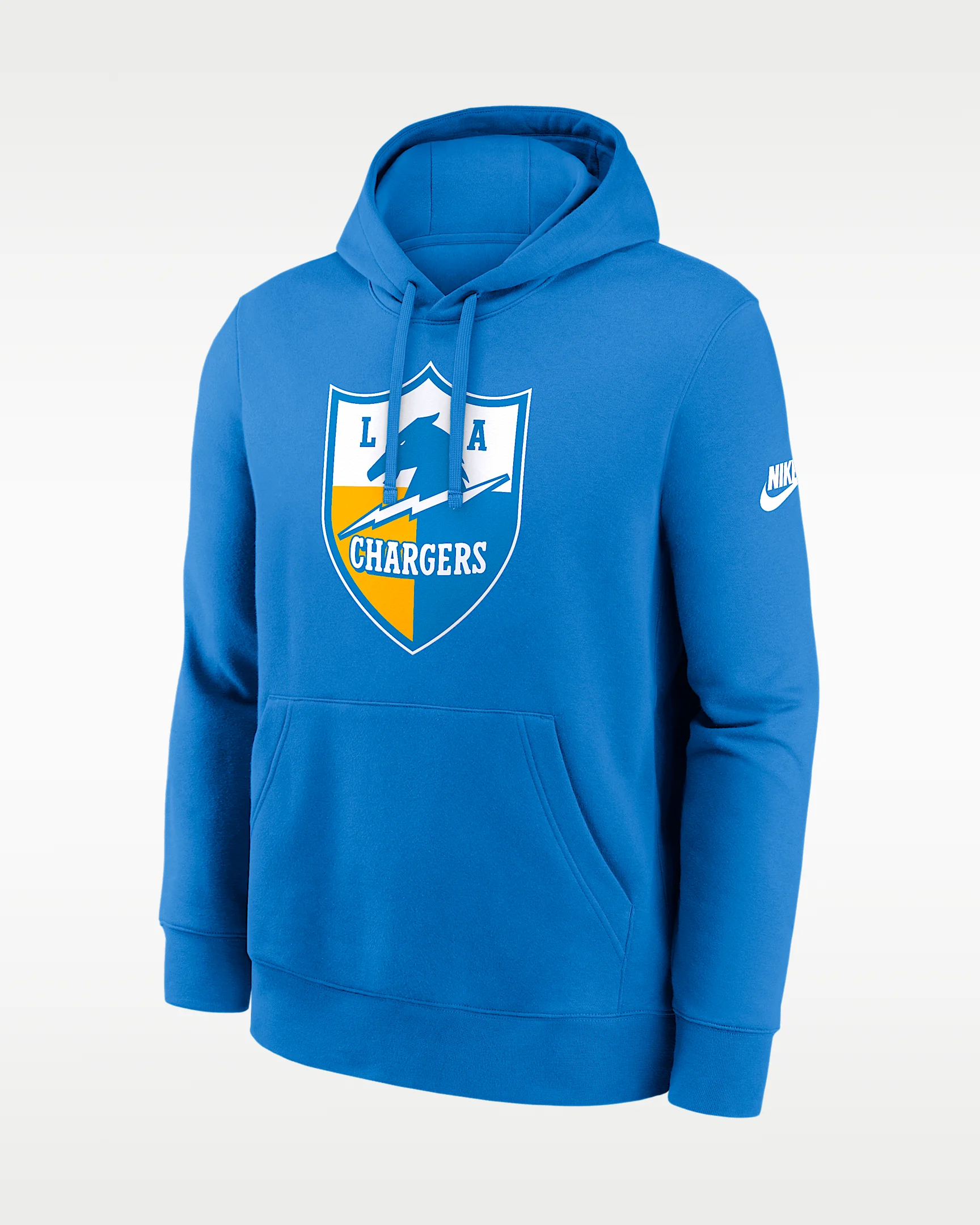Los Angeles Chargers Club Logo Men's Nike NFL Pullover Hoodie - 1