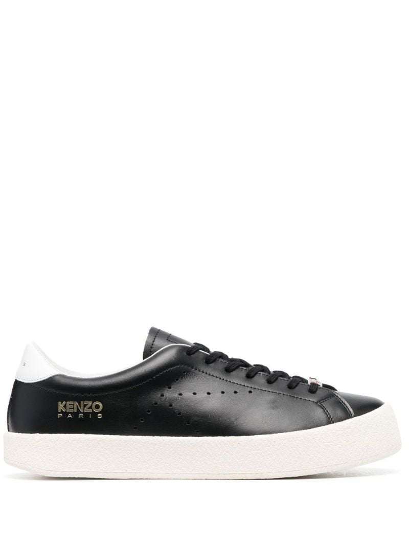 Kenzoswing lace-up leather sneakers - 1