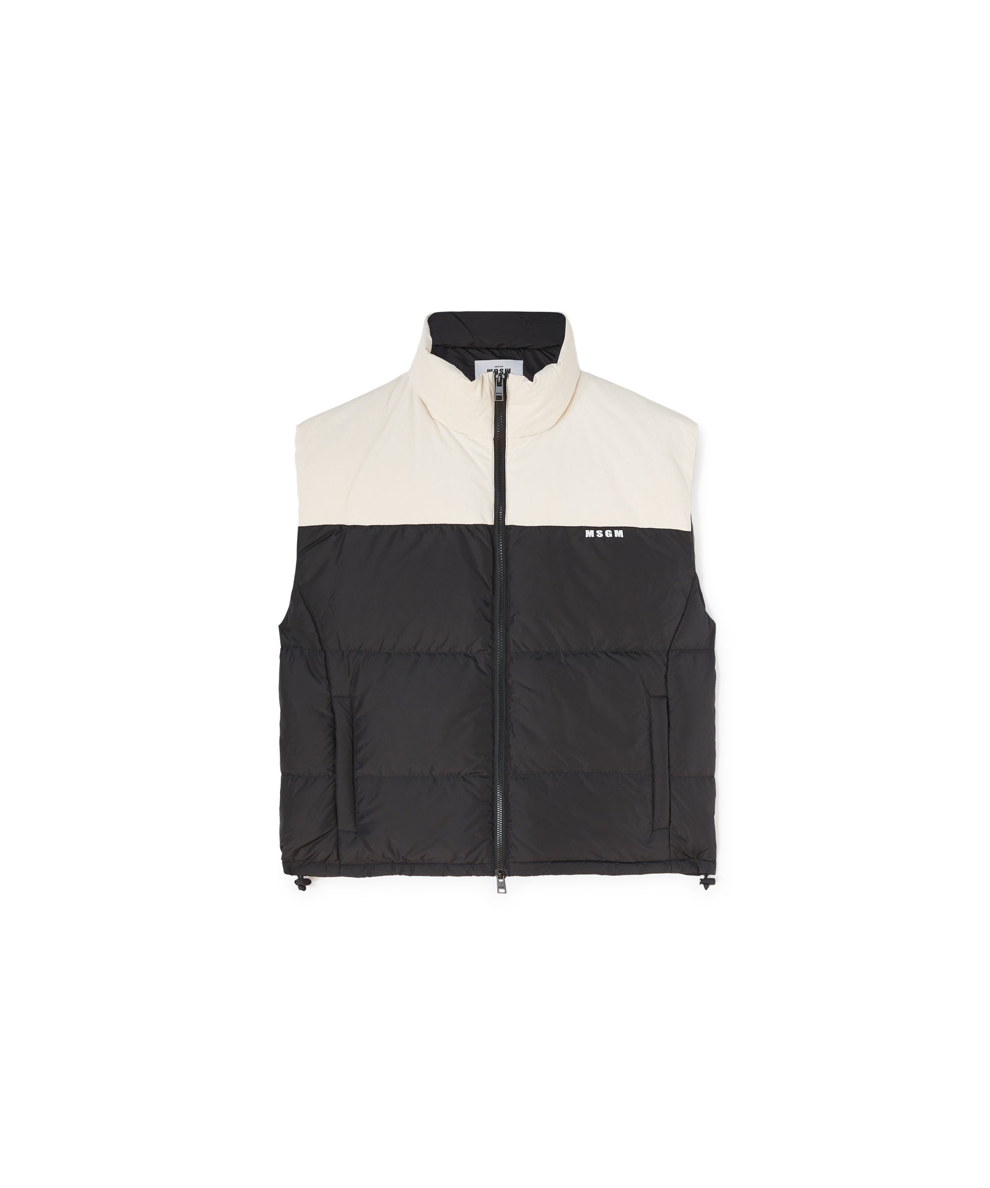 "Ripstop Nylon" down vest - 1