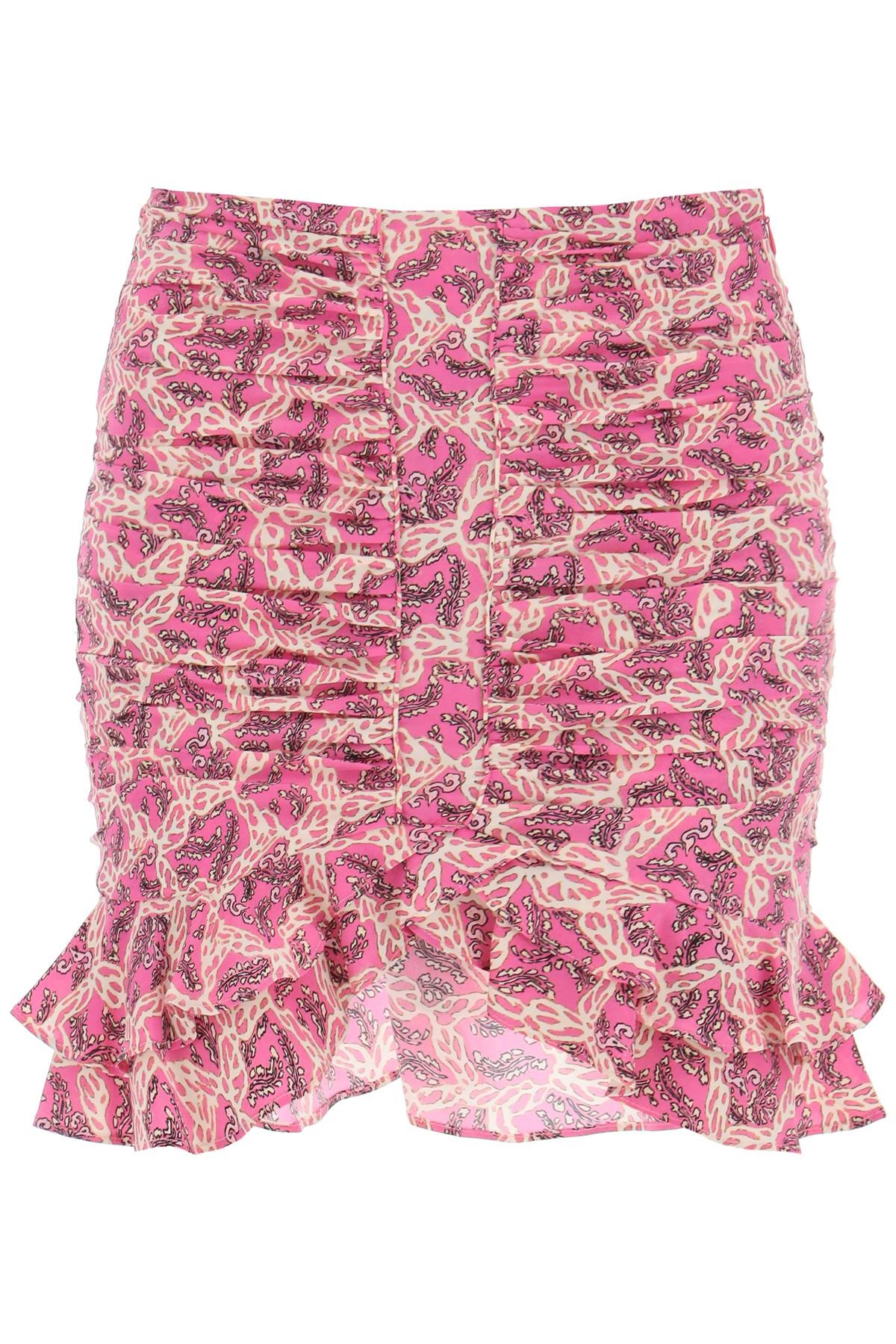 MILENDI SILK MINI SKIRT - 1