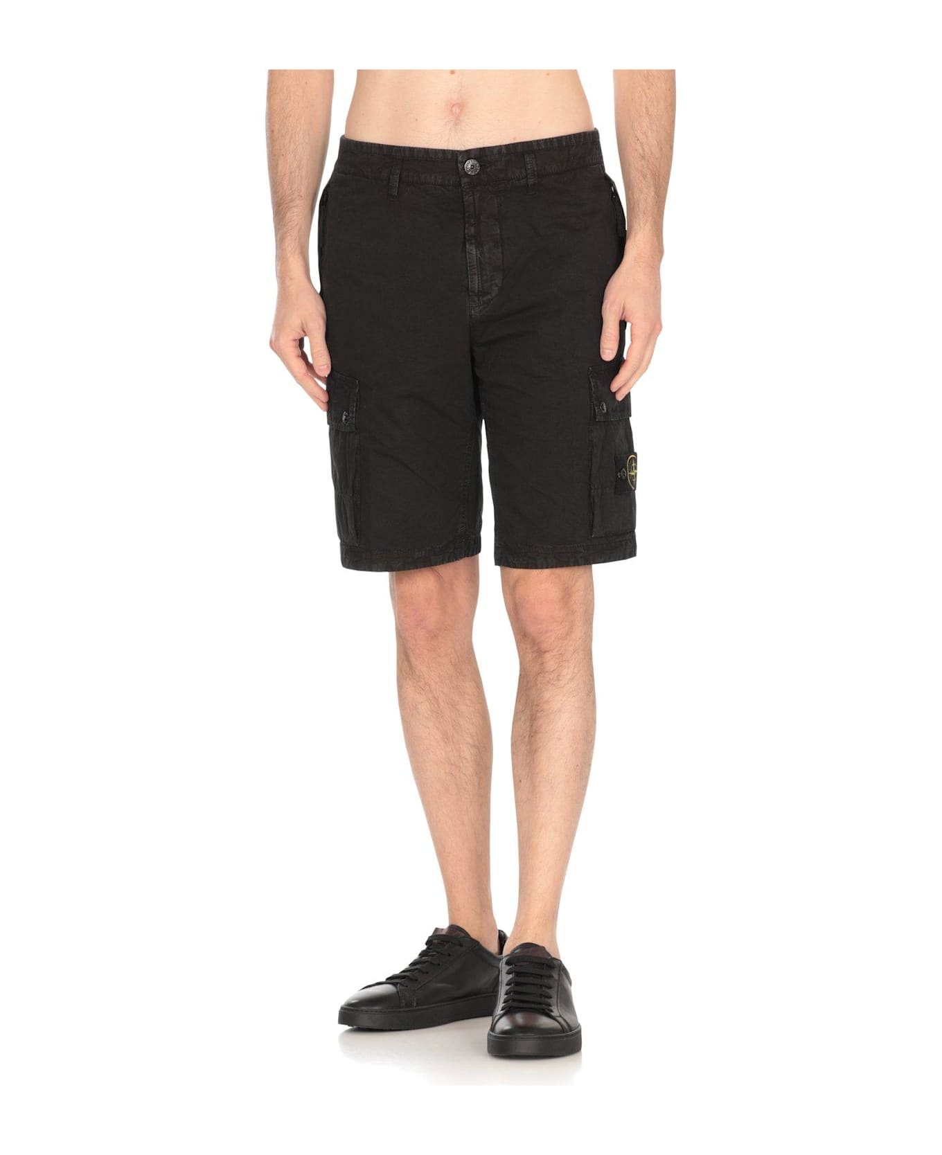 Compass Patch Bermuda Shorts - 5