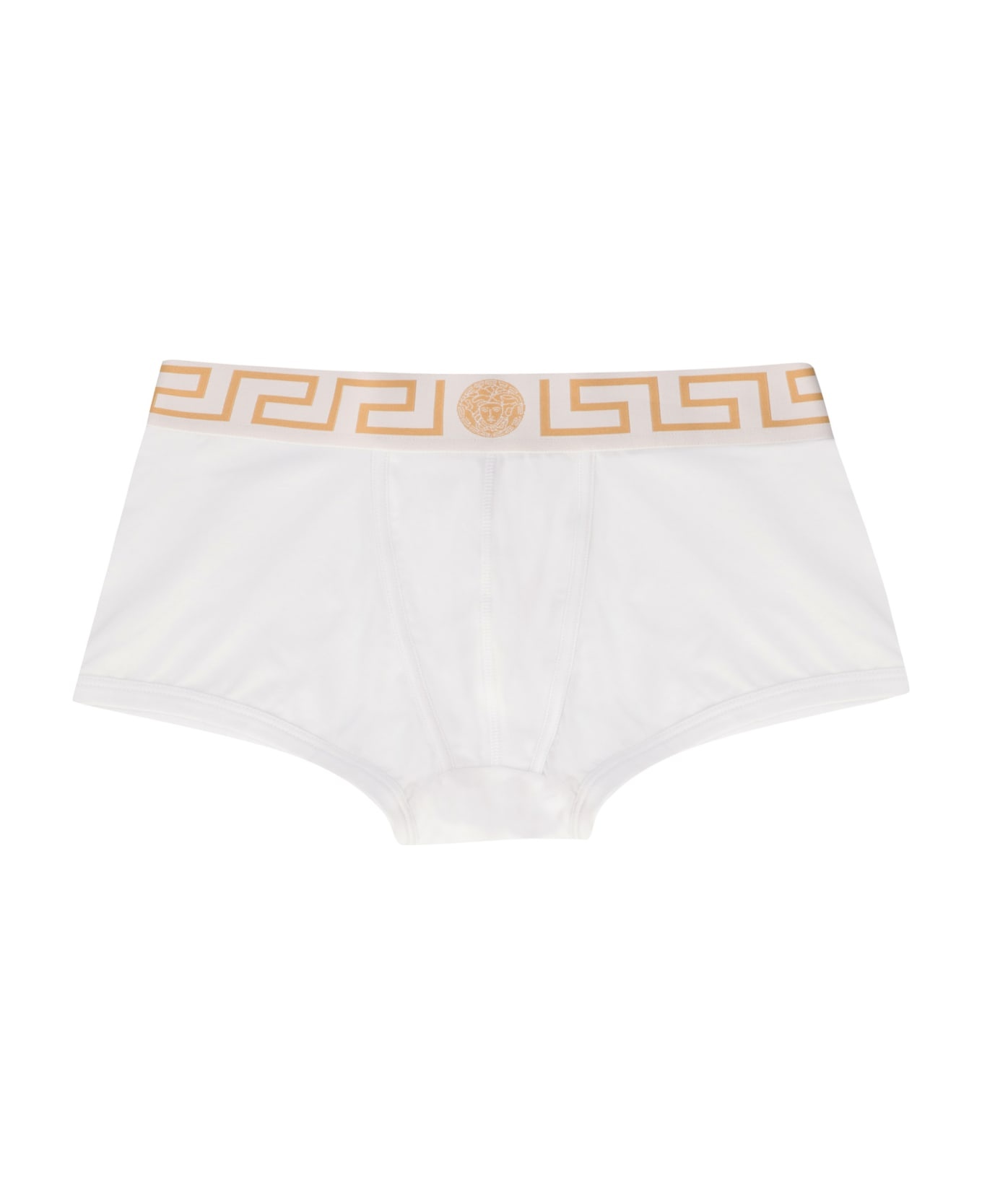 Fine Cotton Trunks With Elastic Band - 1