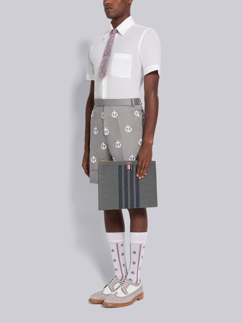 Pebble Grain Leather 4-Bar Medium Document Holder 4