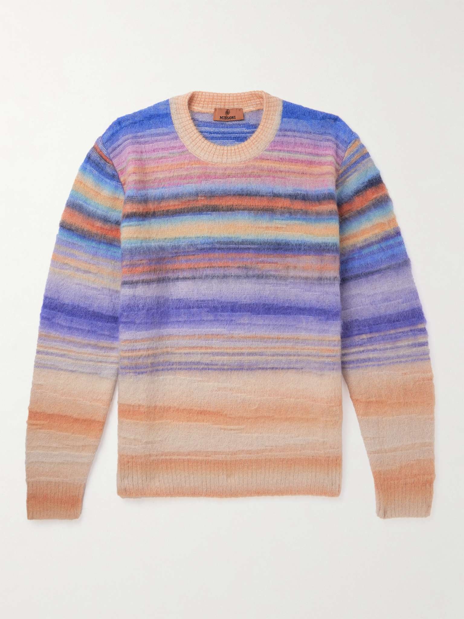 Space-Dyed Degradé Mohair Sweater - 1