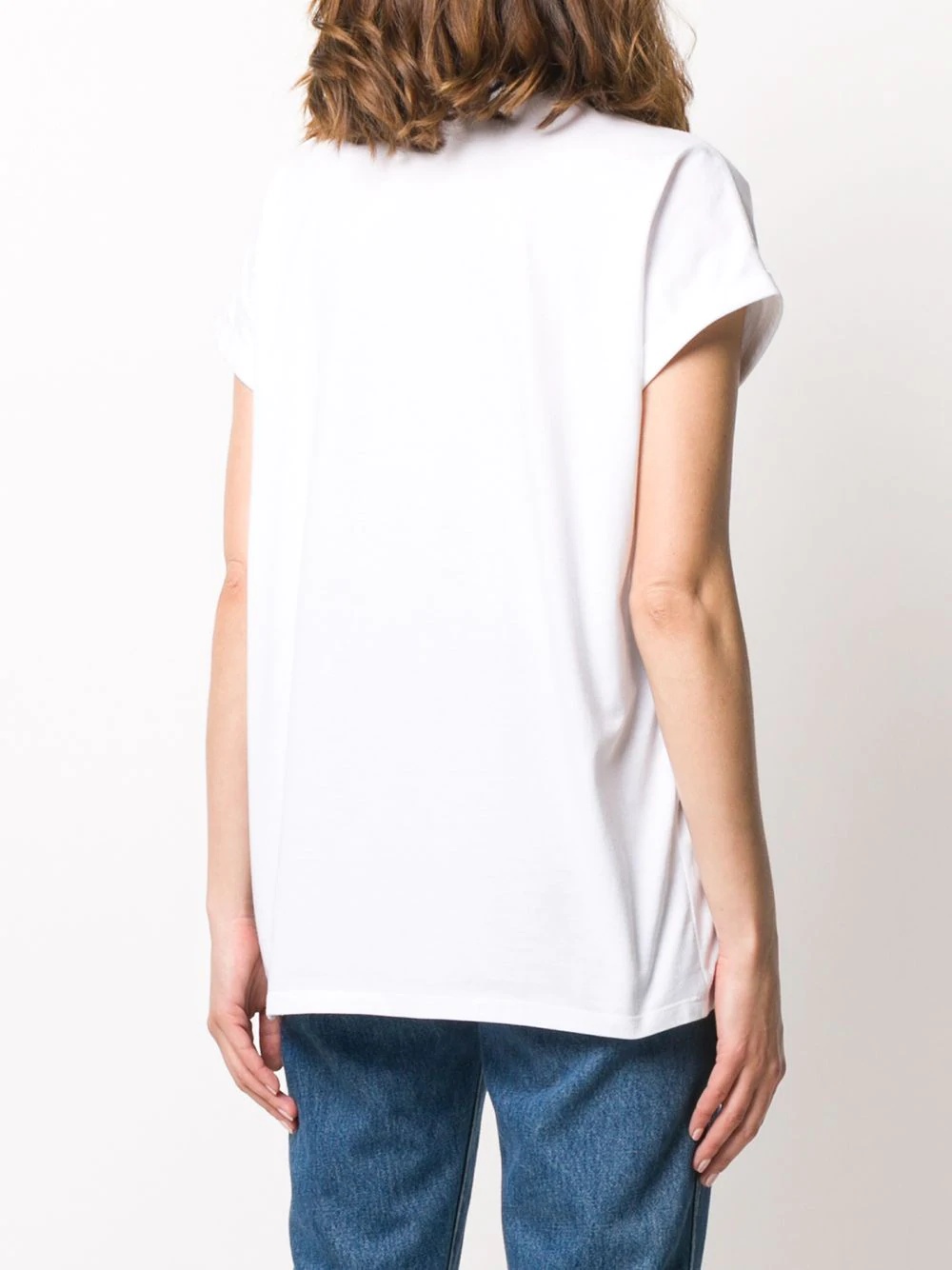 embellished logo T-shirt - 4