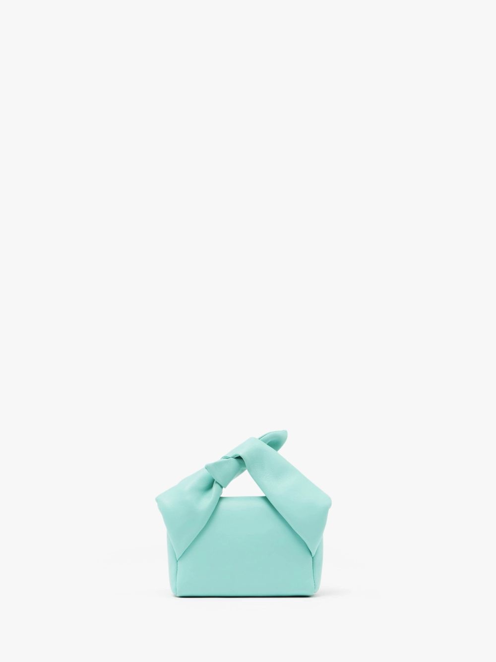 TWISTER WITH BOW DETAIL - SMALL LEATHER TOP HANDLE BAG - 4