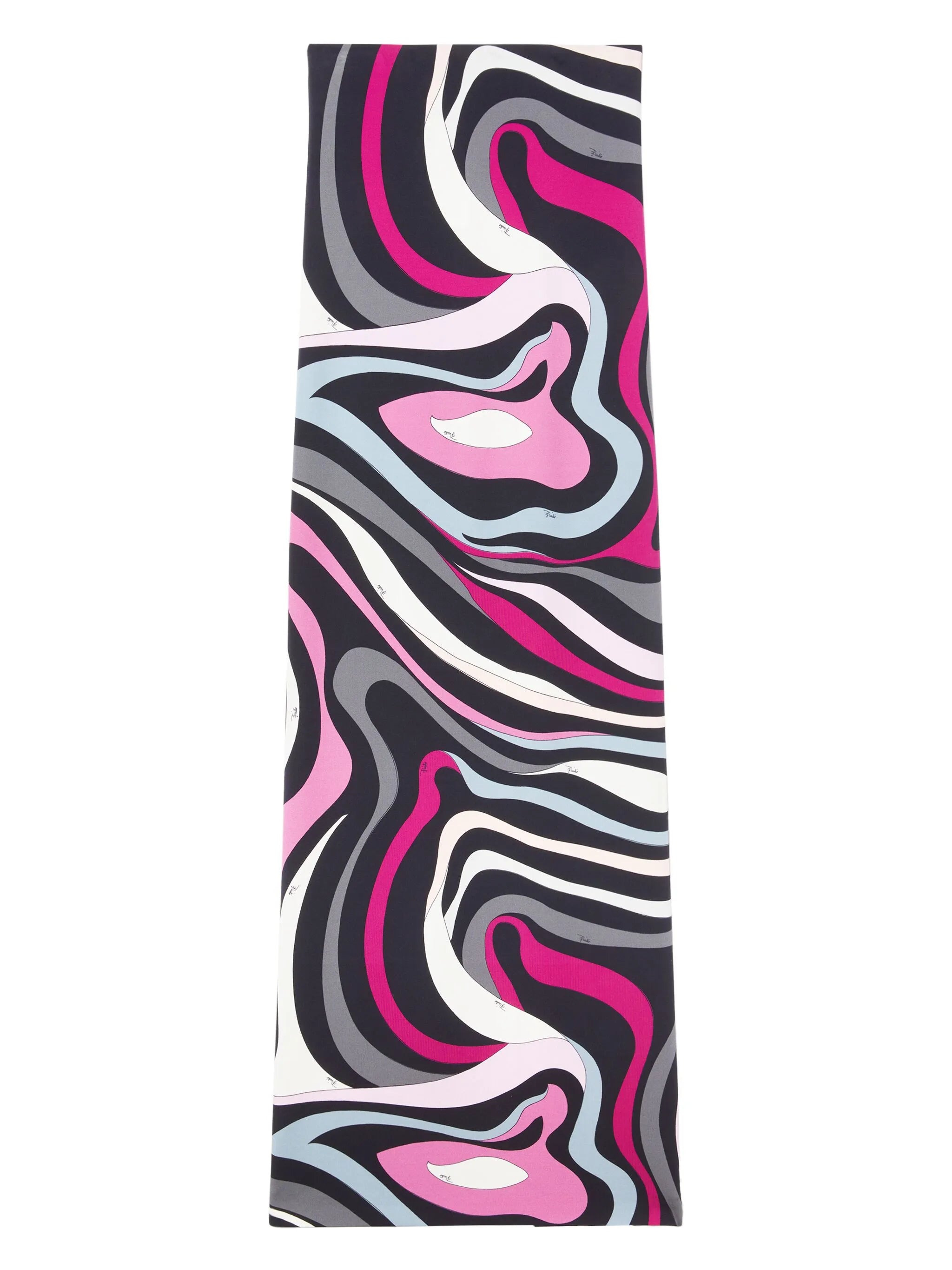 Marmo-print maxi skirt - 1