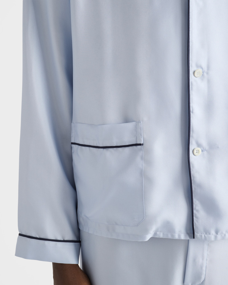 Silk twill pajamas 3