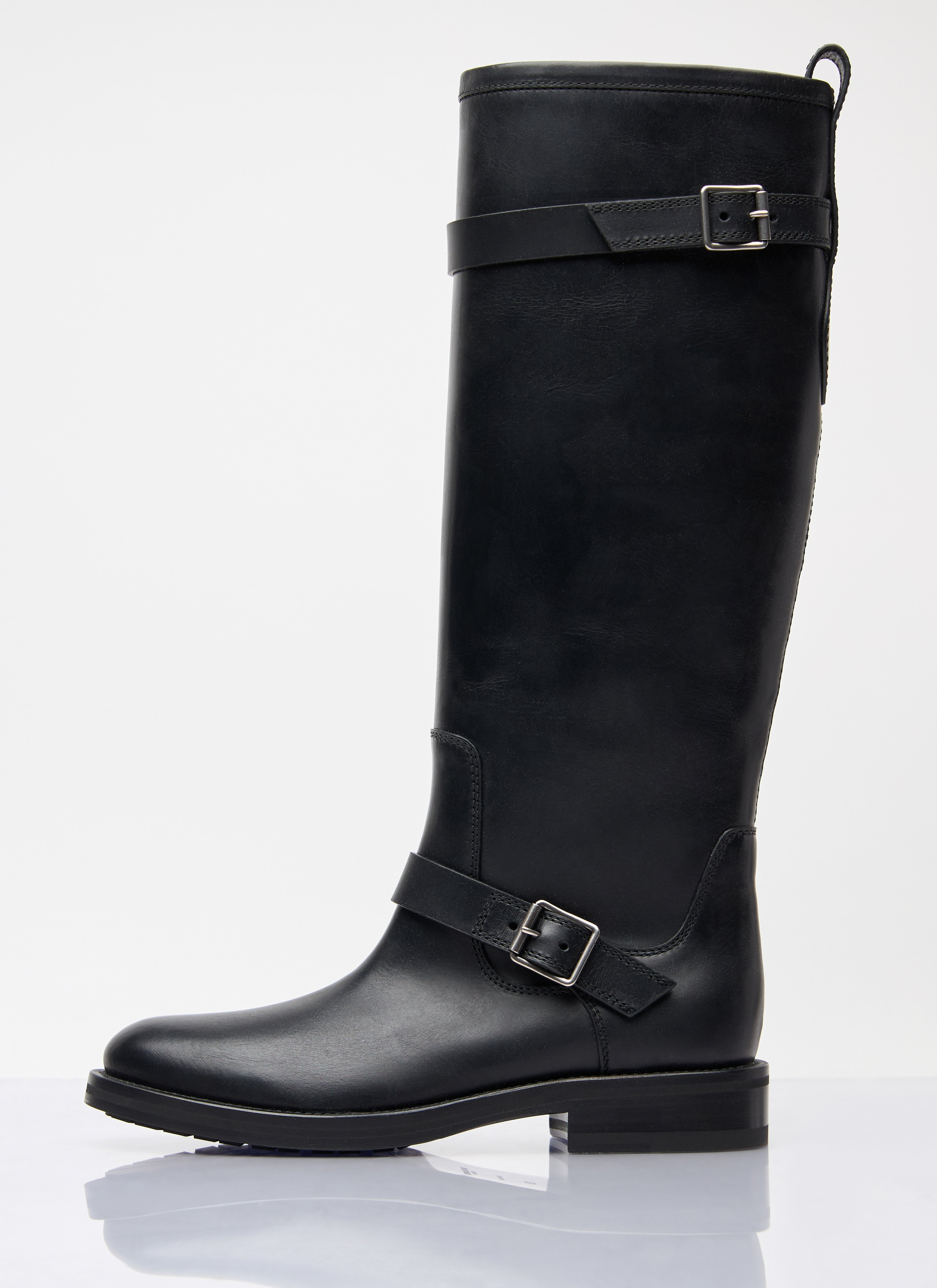 Saint Laurent Women River Leather Boots - 4